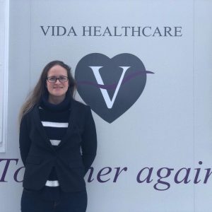 Clare Shuker Home Manager Vida Hall