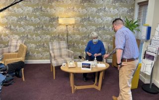 Care Home Visit at Vida Grange