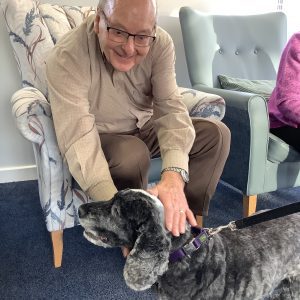 Nelly the dog visit