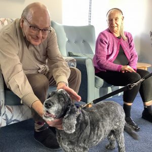 Nelly the dog visit